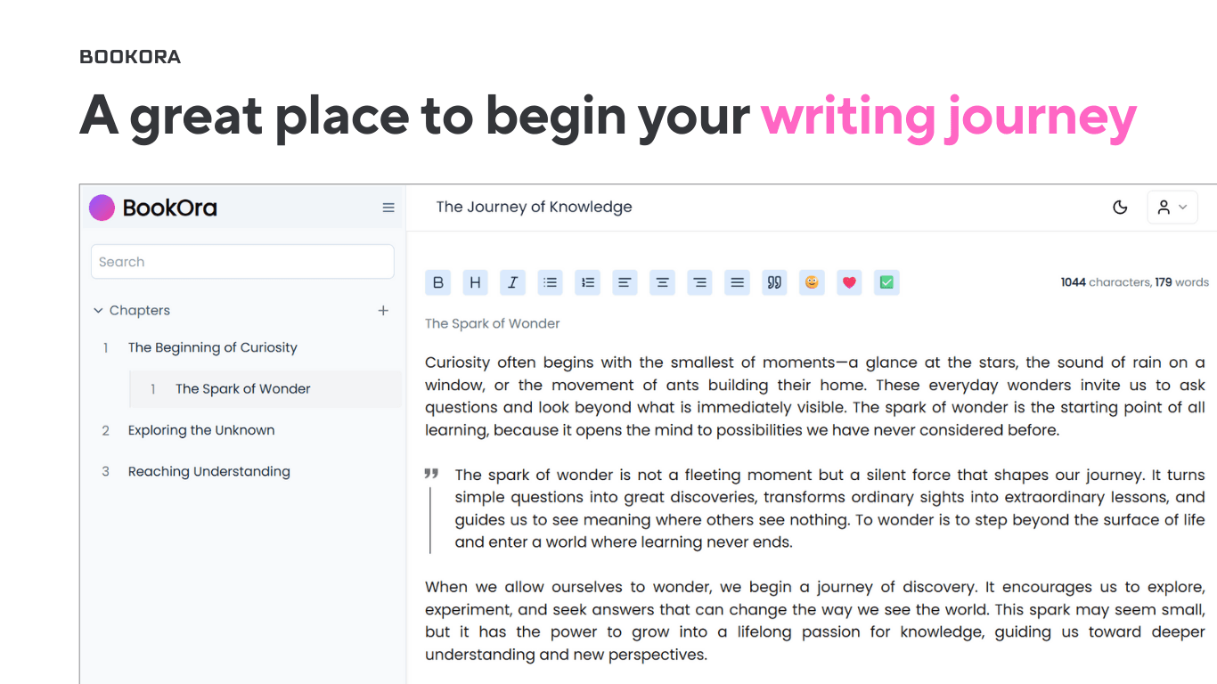 Landing page preview